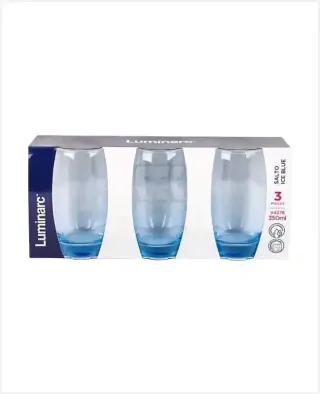 Luminarc Goblet-Salto Set 3Pcs Blue Fb32