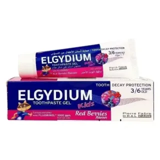 Elgydium Kids Tp 3-6 Redberris 50Ml