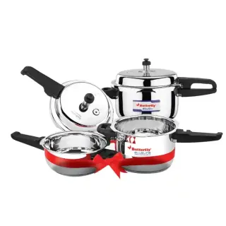 Butterfly Dlx Pres Cooker 2+3+5L 72680