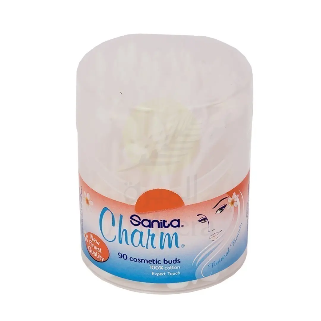 Sanita Charm 100% Cotton Cosmetic Buds 90 Buds