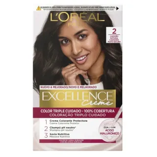 L'Oréal Excellence Hair Color Black Brown 2