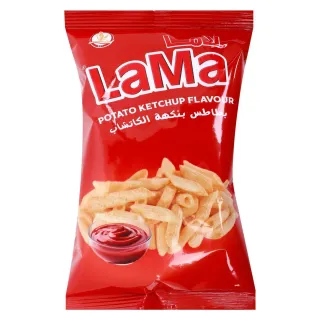 Lama Potato Ketchup Chips 18g