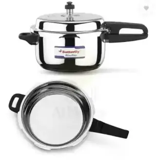 Butterfly Pres Cooker 5.0L +Pan 74953