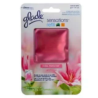 Glade Car Refill Sensations Floral Perfection Air Freshener 8g