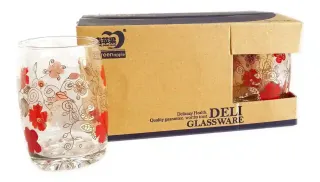 Deli Glassware Q/Dl0017, 6 Pieces