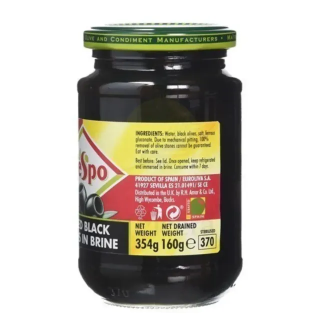 زيتون أسود كريسبو 354 جم