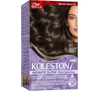 Koleston Hair Color Kit 4/1 Enigmatic Medium Ash Brown 1pc