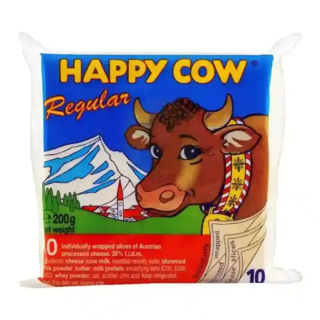 Happy Cow Regular Slices 200G