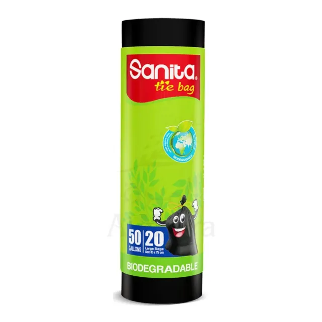Sanita Garbage Bag 50gallons Large 13 Pieces