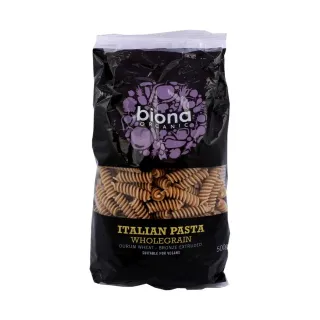 Biona Whole Wheat Fusilli Pasta 500 g