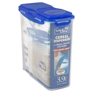 Lock & Lock Container Cereal Dispenser Classics BPA Free 3.9 L