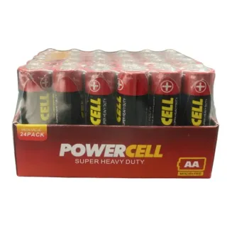 Powercell AA Super Heavy Duty Batteries 24 pcs