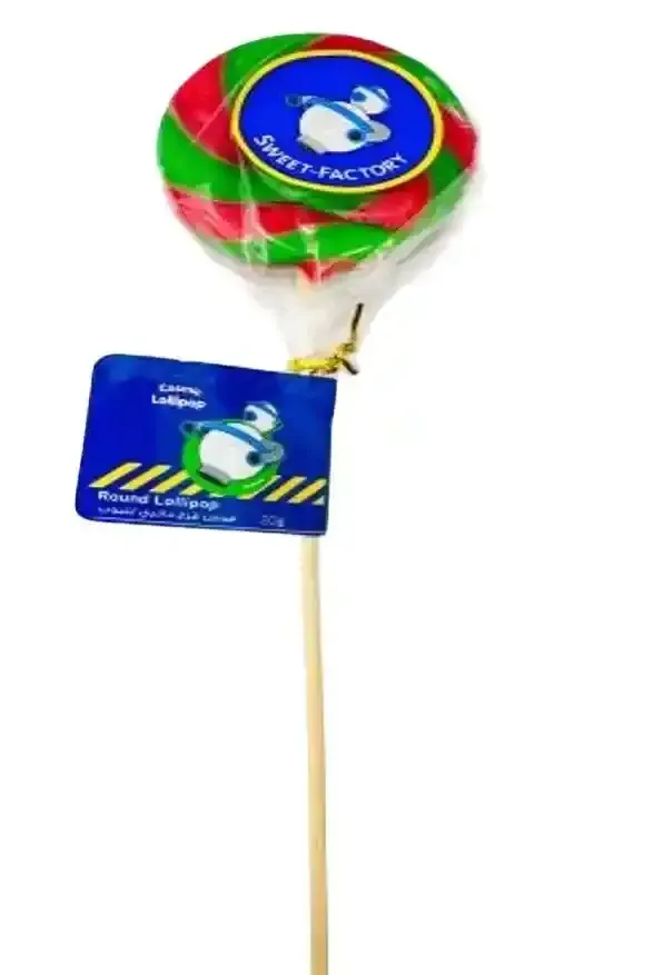 Sweet Factory Round Lollipop 20g