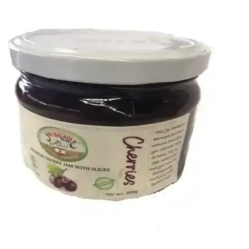 Al Baladi Premium Cherry jam With Slices 400G