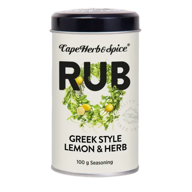 Cape Rub Greek Lemon & Herb Spices 100g