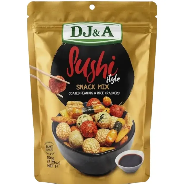 DJ&A Sushi Style Snack Mix 150g