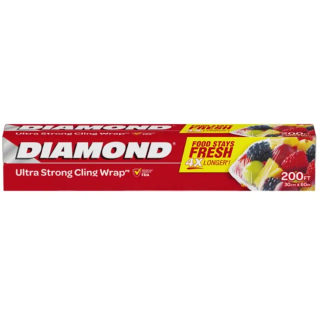 Diamond Bio-D Cling Wrap 200ft x 60m