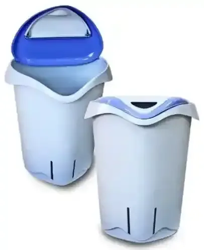 Fw Oval Plastic Laundry Basket 1001549