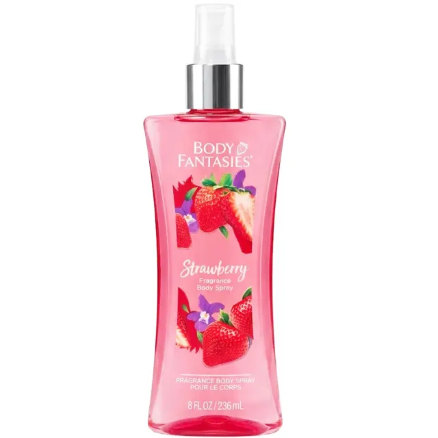 Body Fantasies Body Spray Starwberry Scent 236ml