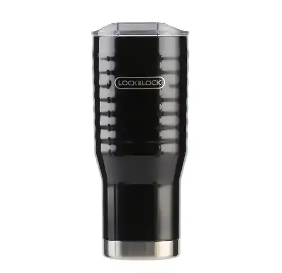 LOCK&LOCK WAVE TUMBLER 500ML BLK 00228