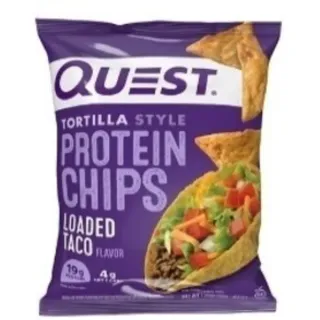 Quest Tortilla Style Loaded Taco Flavor Protein Chips 32g