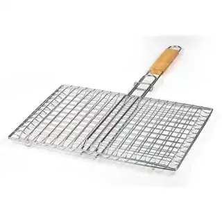 Nava Metal Wire Mesh Grill Baskt 35X25Cm