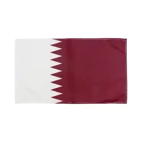 Car Flag Qatar