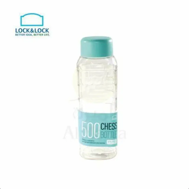 Lock & Lock PET Chess Water Bottle Blue 500ml HAP816B