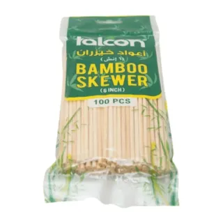KHM Bamboo Skewers 12" Flat Na-50039