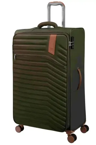 IT Luggage Trolley Soft 4-Wheel 63.5 cm Olive Model TB36284