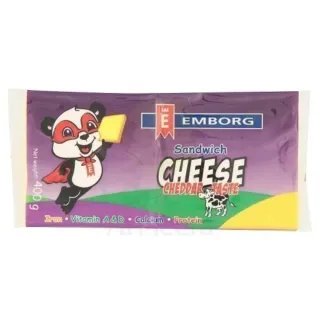 Emborg Cheese Sandwich Cheddar Taste 400g