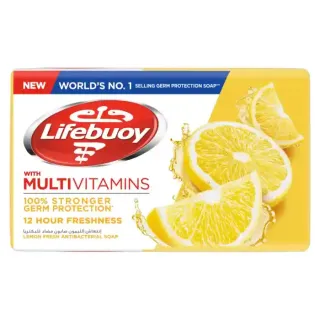 LIFEBUOY LEMON FRESH BAR SOAP 125G