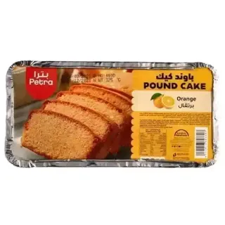 PETRA POUND CAKE ORANGE 325G