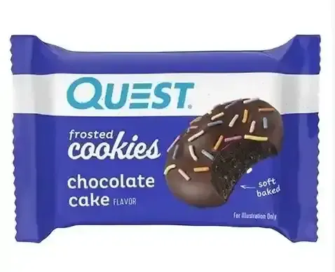 Quest Chocolate Cake Frosted Cookie 25g