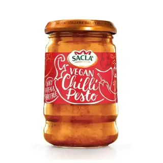 Sacla Vegan Chilli Pesto, 190g