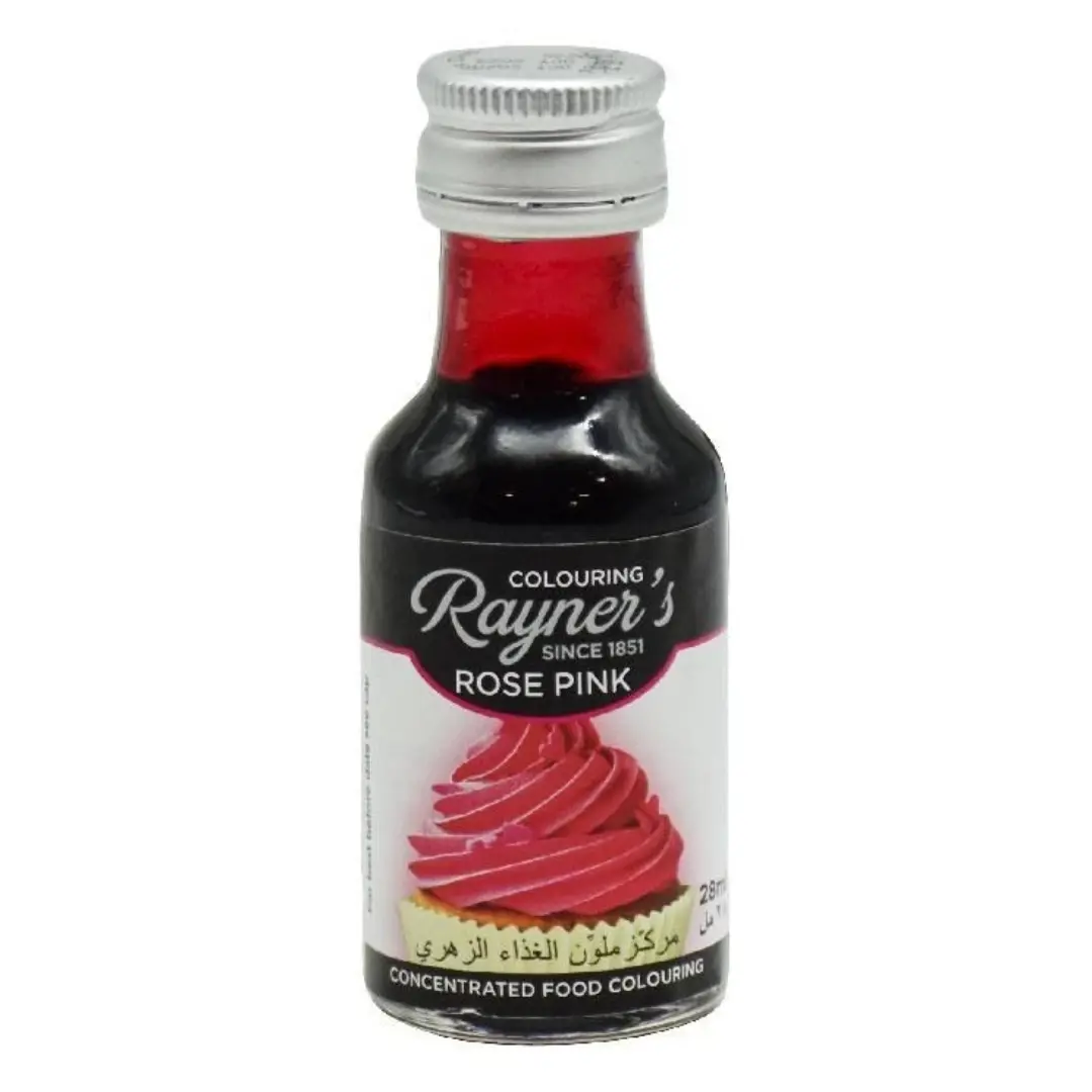 Rayners Food Color Rose Pink 28ml
