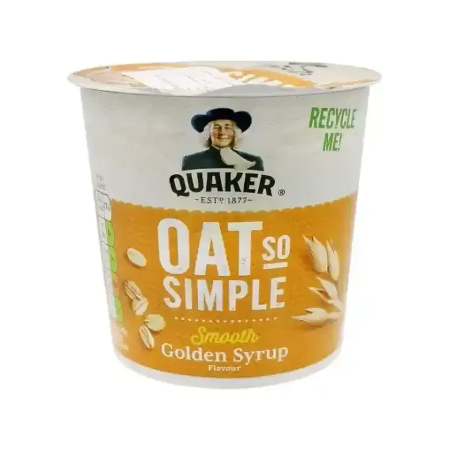 Quaker Oat So Simple Potsgolden Syrup 57G