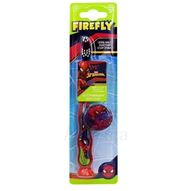 Firefly Toothbrush Spider-Man with Cap