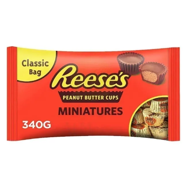 REESES PEANUTBUTTER CUPS MINIATURES340GM