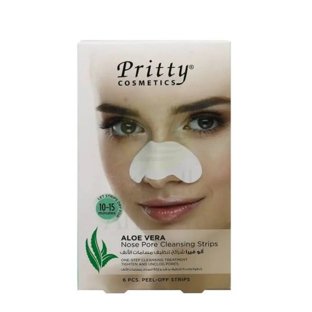 Pritty Nose Pore Strips Aloe 6 Pieces