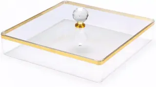 Blackstone Sqr Tray 17X17Cm 1666 Acr17G