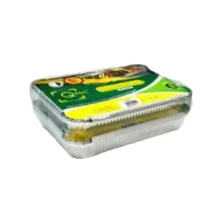 Qpac Aluminum Container Pack of 15