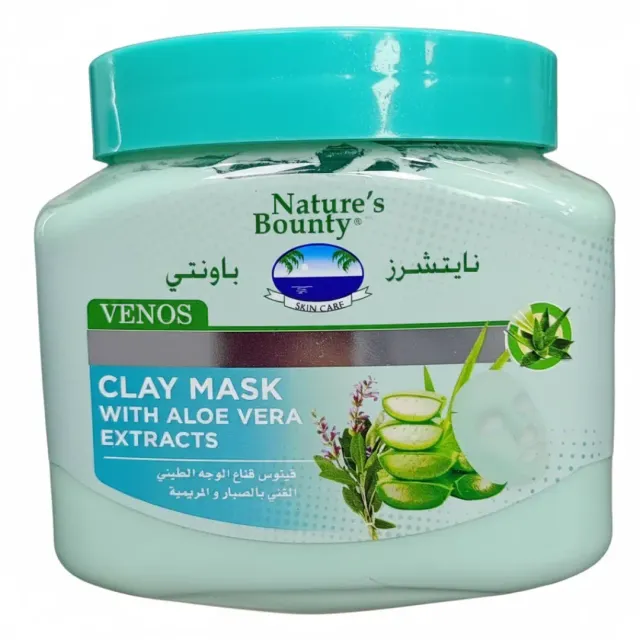 Nature's Bounty's Clay Mask With Aloe Vera Extracts 600ml