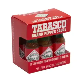 Tabasco Pepper Sauce 6 x 3.7ml