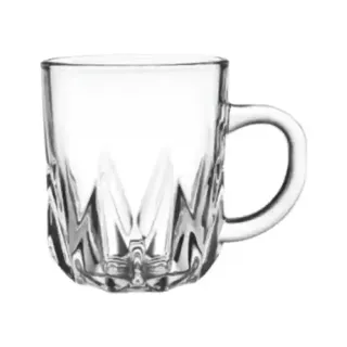LX Glass Tea Cup 190ml 6pc Set