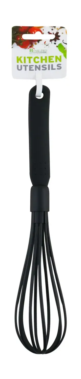 Home Pro Black Whisk, 1 Piece
