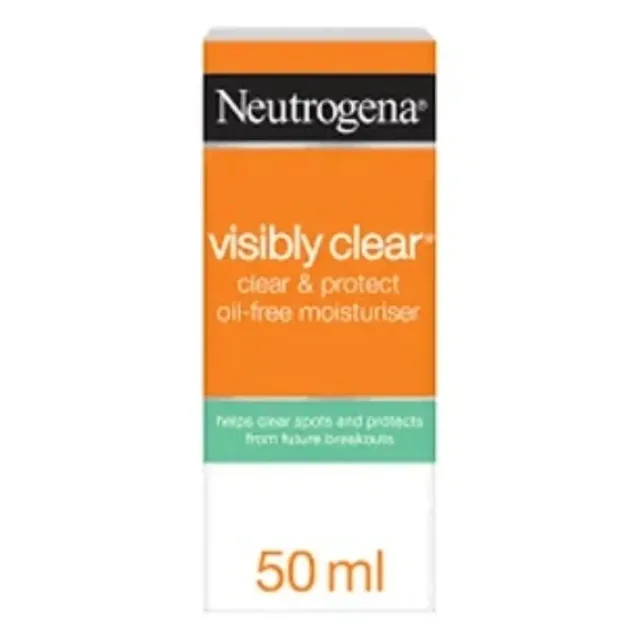 Neutrogena Moisturizer Visibly Clear Clear & Protect Oil-Free 50 ml