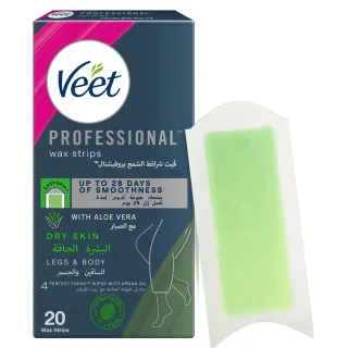 VEET COLDWAX STRIPS DRY SKIN 20S