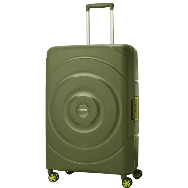 American Tourister Circurity Spinner Hard Trolley 77cm Olive Green