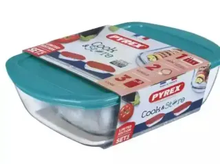 Pyrex Storage Dish Set 2Pcs 215P + 216P